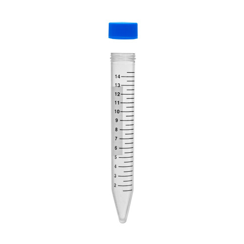 conical centrifuge tubes 15ml rnase dnase free non sterile with caps packed separately